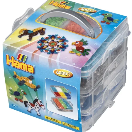 Hama Flokkunarbox og 6.000 perlur