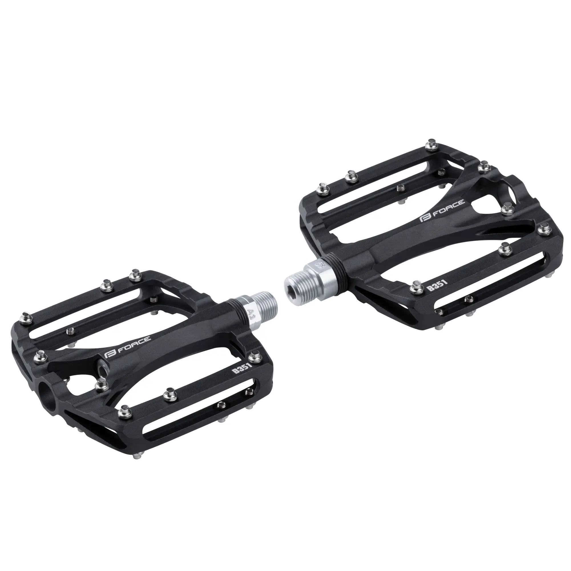 Force Ál Pedalar Swing, Lokaðar legur, Black