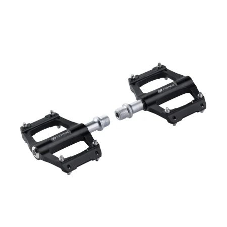 Force Pedalarar GRIT Ál, lokaðar legur, black