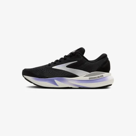 Brooks Adrenaline GTS 24 Dömu Hlaupaskór Ebony/Blue Heron/Silver