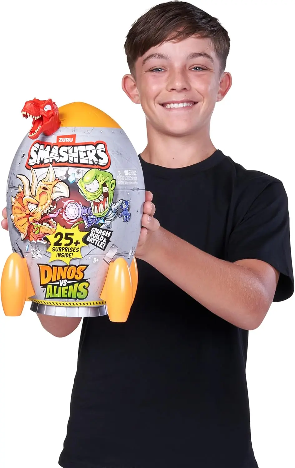 Zuru Smashers Eldflaug með risaeðlu og geimveru - Image 8