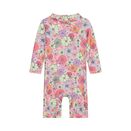 Color Kids Barna Sundgalli Langerma - UPF 60 Coral Blush