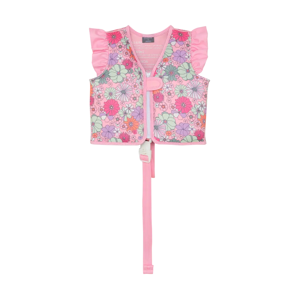 Color Kids Barna Sundvesti Coral Blush