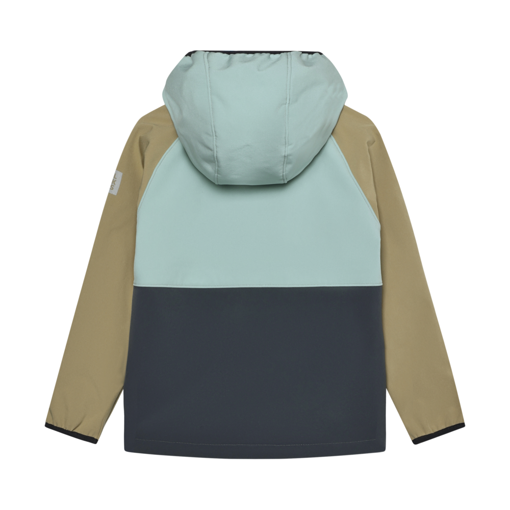 Color Kids Barna Softshell Jakki Colorblock Ether - Image 2