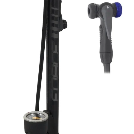 Force Hobby Gólfpumpa Ál 11 bar - Svört