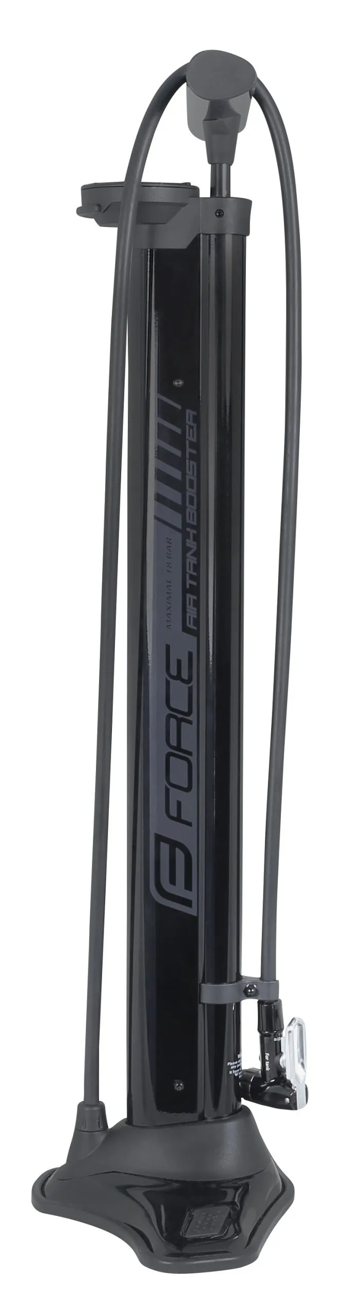 Force Gólfpumpa Air Tank Booster 18 bar Black - Image 2