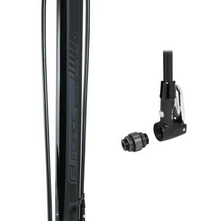Force Gólfpumpa Air Tank Booster 18 bar Black