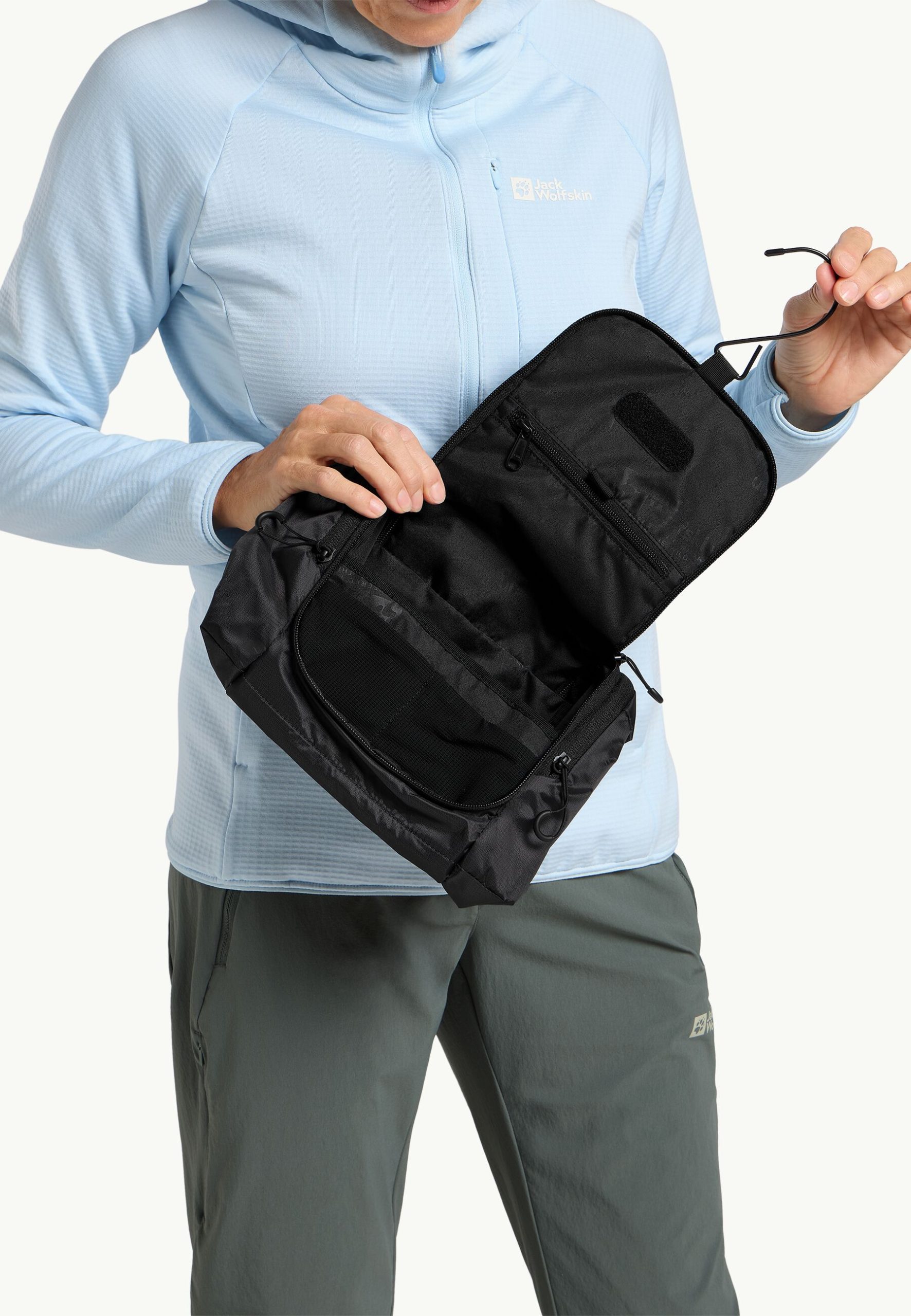 Jack Wolfskin Wandermood Snyrtitaska Granite Black - Image 5