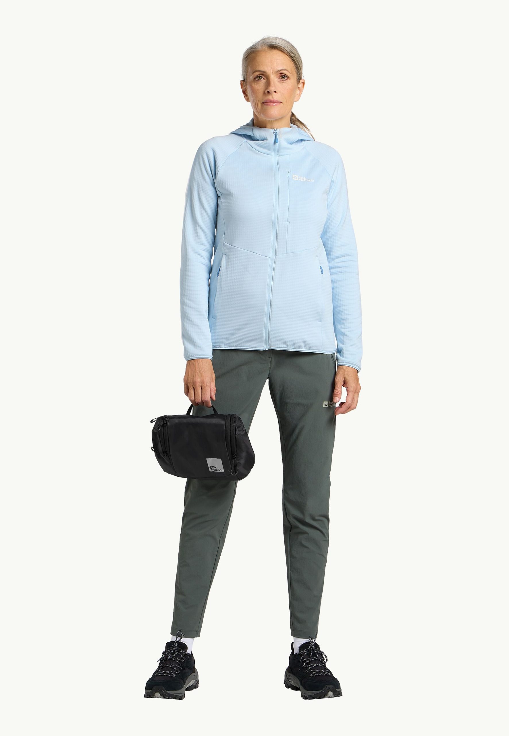 Jack Wolfskin Wandermood Snyrtitaska Granite Black - Image 6