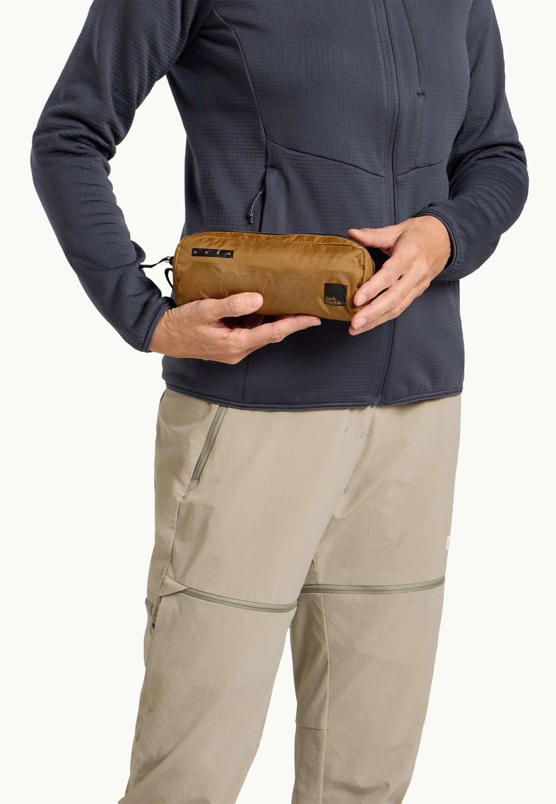 Jack Wolfskin Wandermood Mini Snyrtitaska Salted Caramel - Image 4