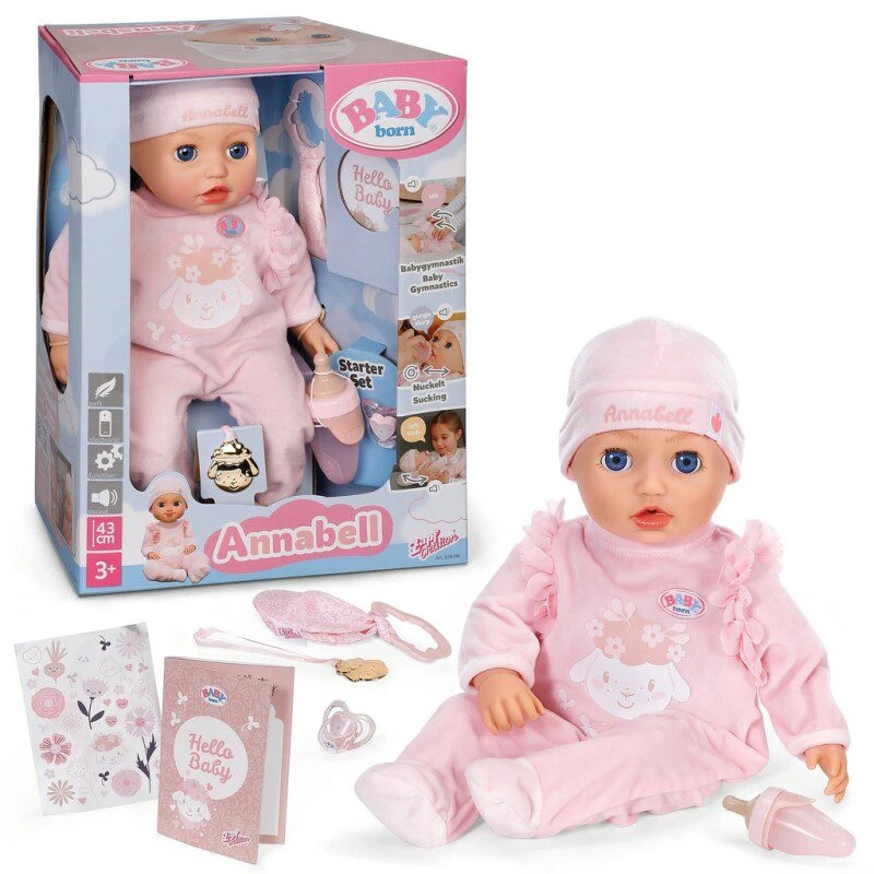 Baby Born Annabell Dúkka 43cm