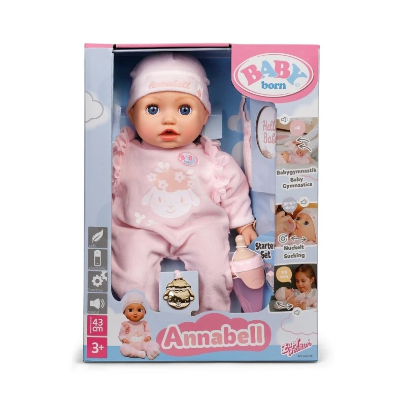 Baby Born Annabell Dúkka 43cm - Image 4