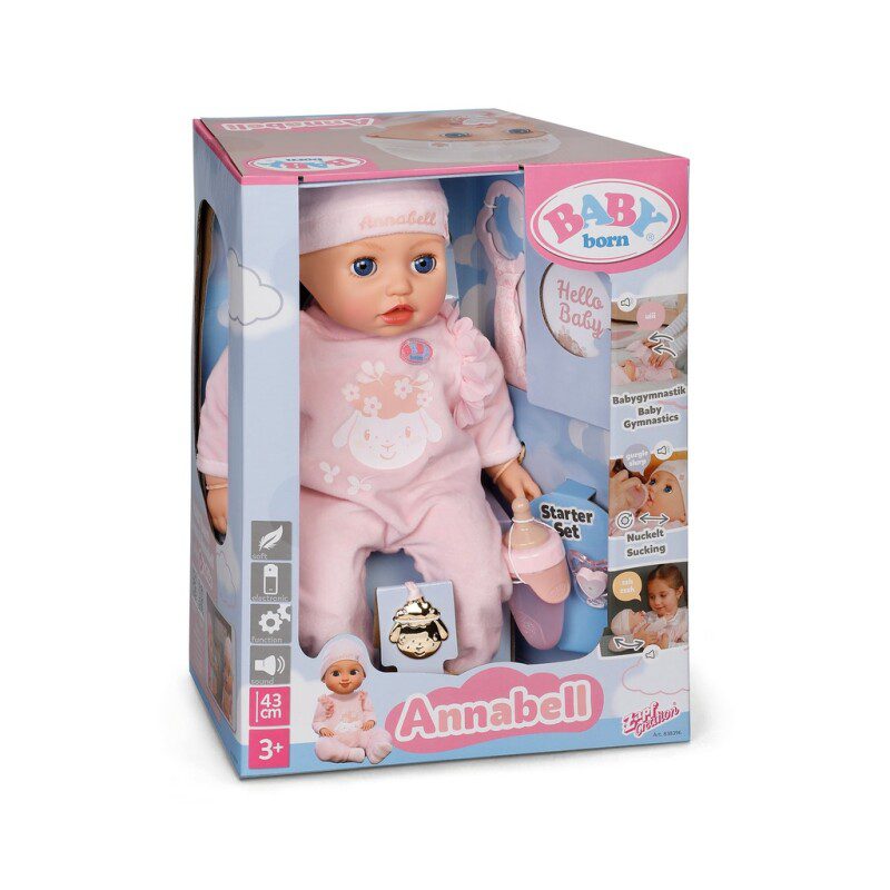 Baby Born Annabell Dúkka 43cm - Image 5