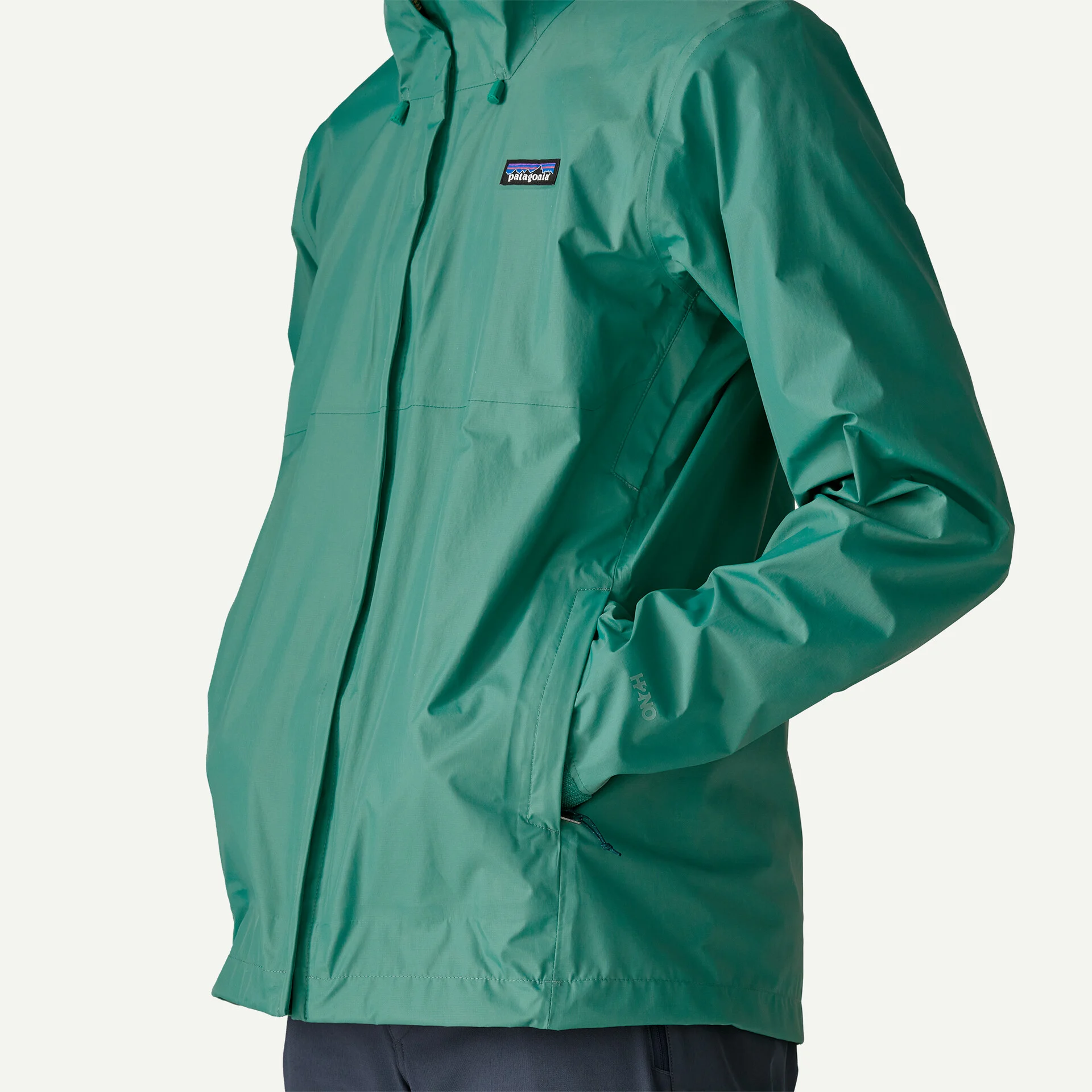 Patagonia Torrentshell 3ja laga Herra Hlífðarjakki Gem Green - Image 6