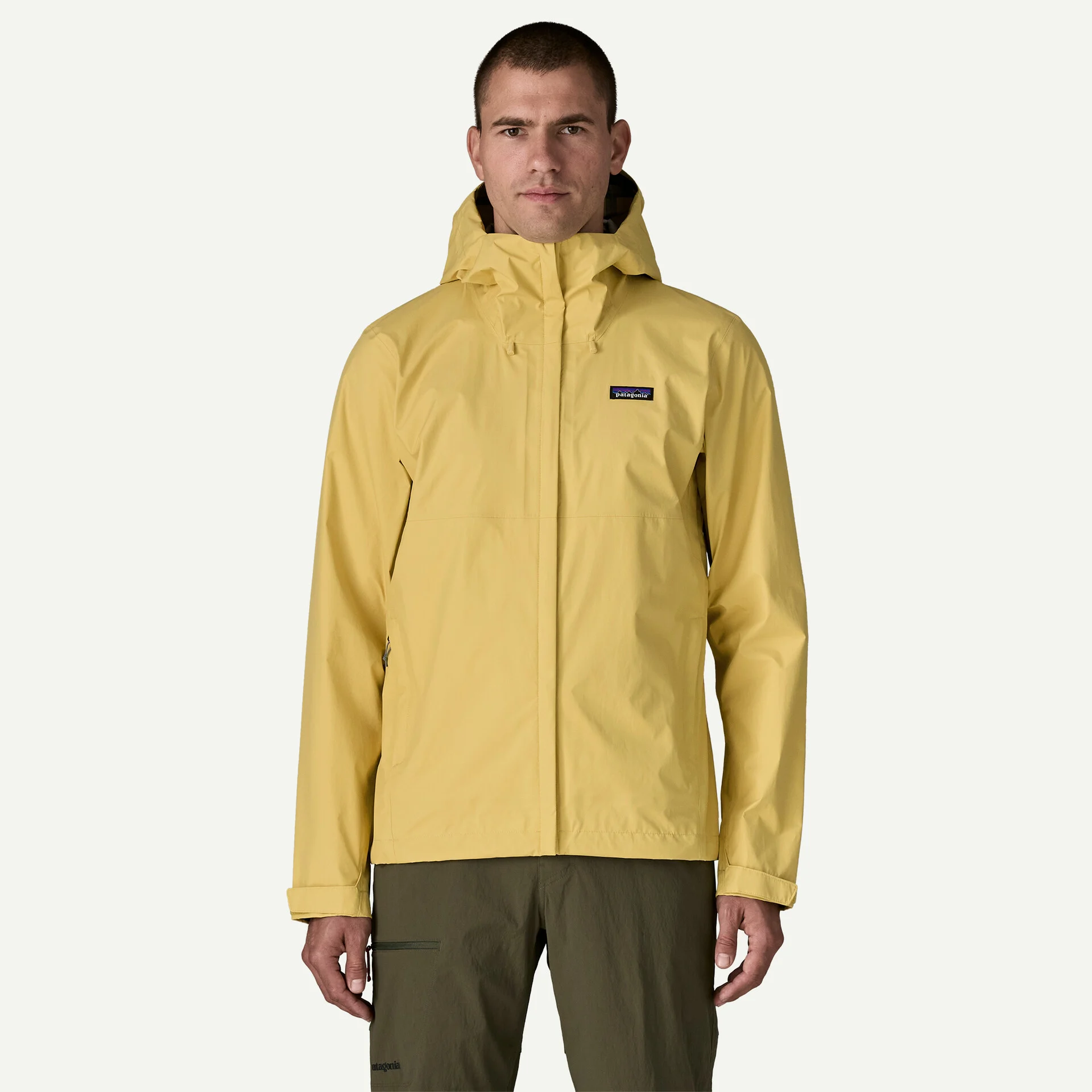 Patagonia Torrentshell 3ja laga Herra Hlífðarjakki Limestone Yellow - Image 2