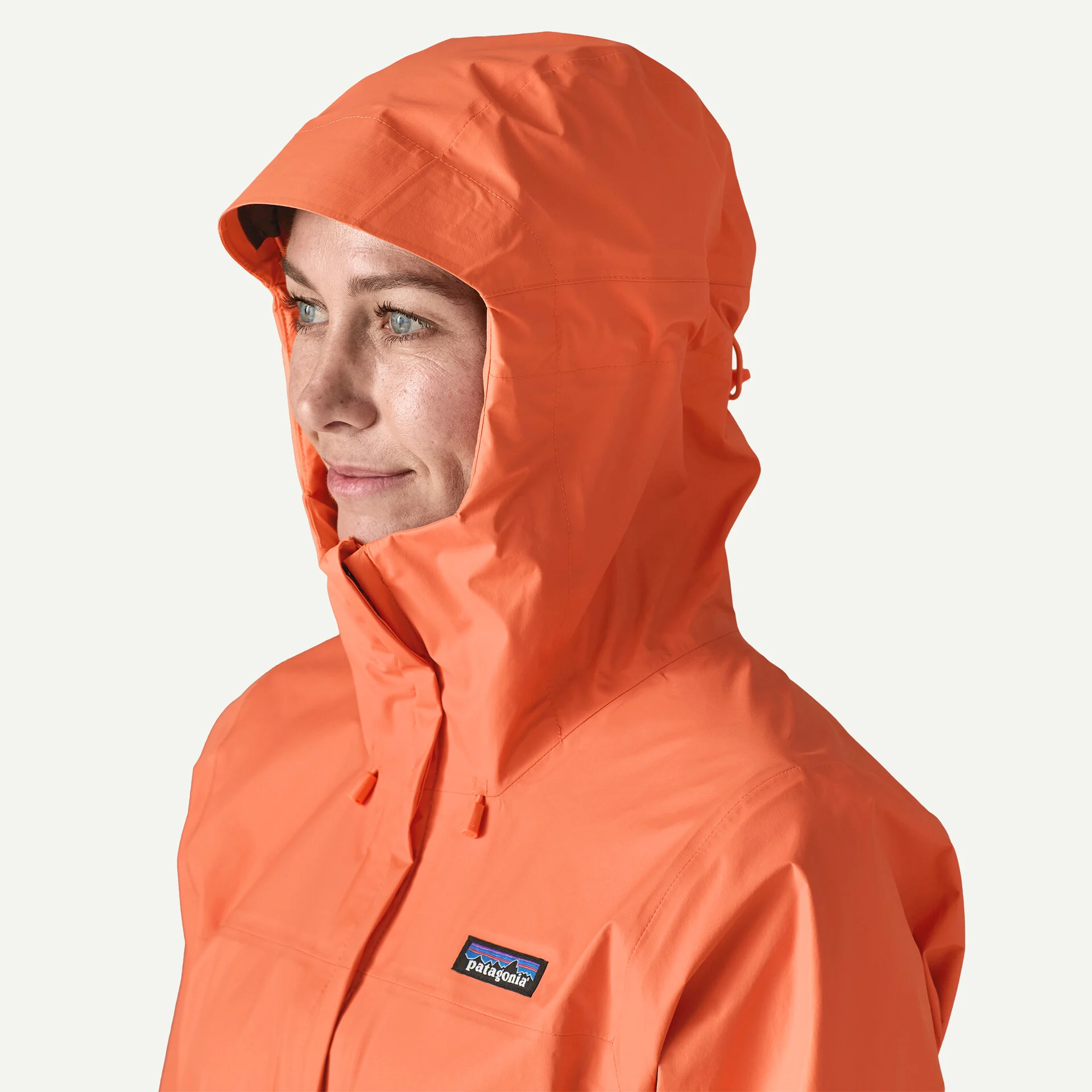 Patagonia Torrentshell 3ja laga Dömu Hlífðarjakki Peach Sherbet - Image 7
