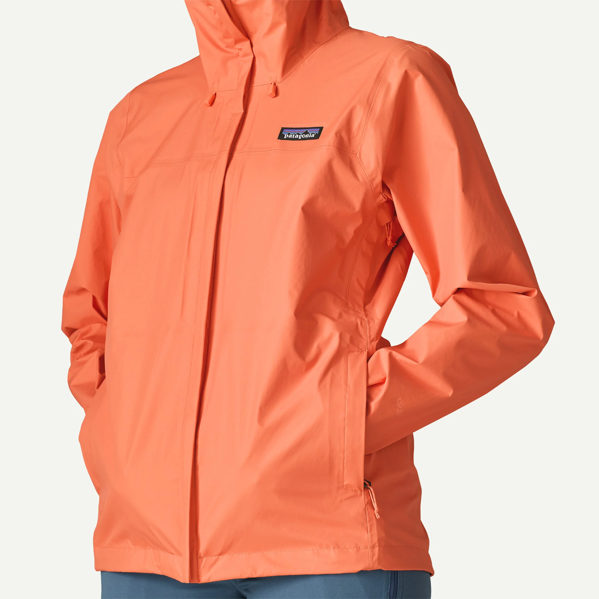 Patagonia Torrentshell 3ja laga Dömu Hlífðarjakki Peach Sherbet - Image 6
