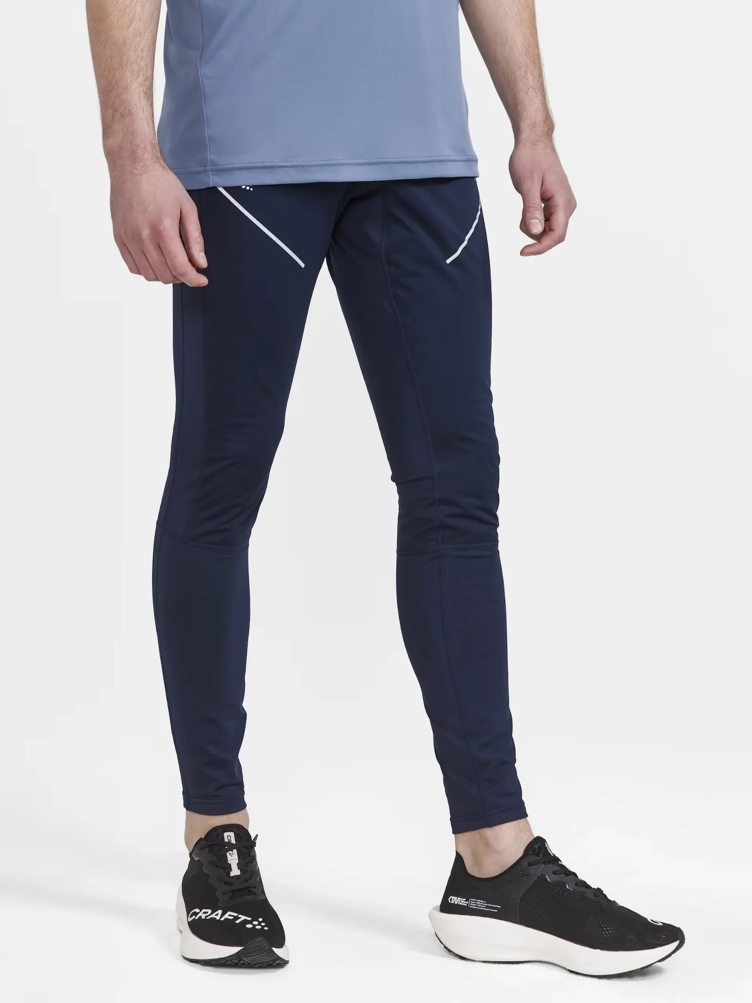 Craft ADV Essence Wind Tights Herra Æfingabuxur Blaze