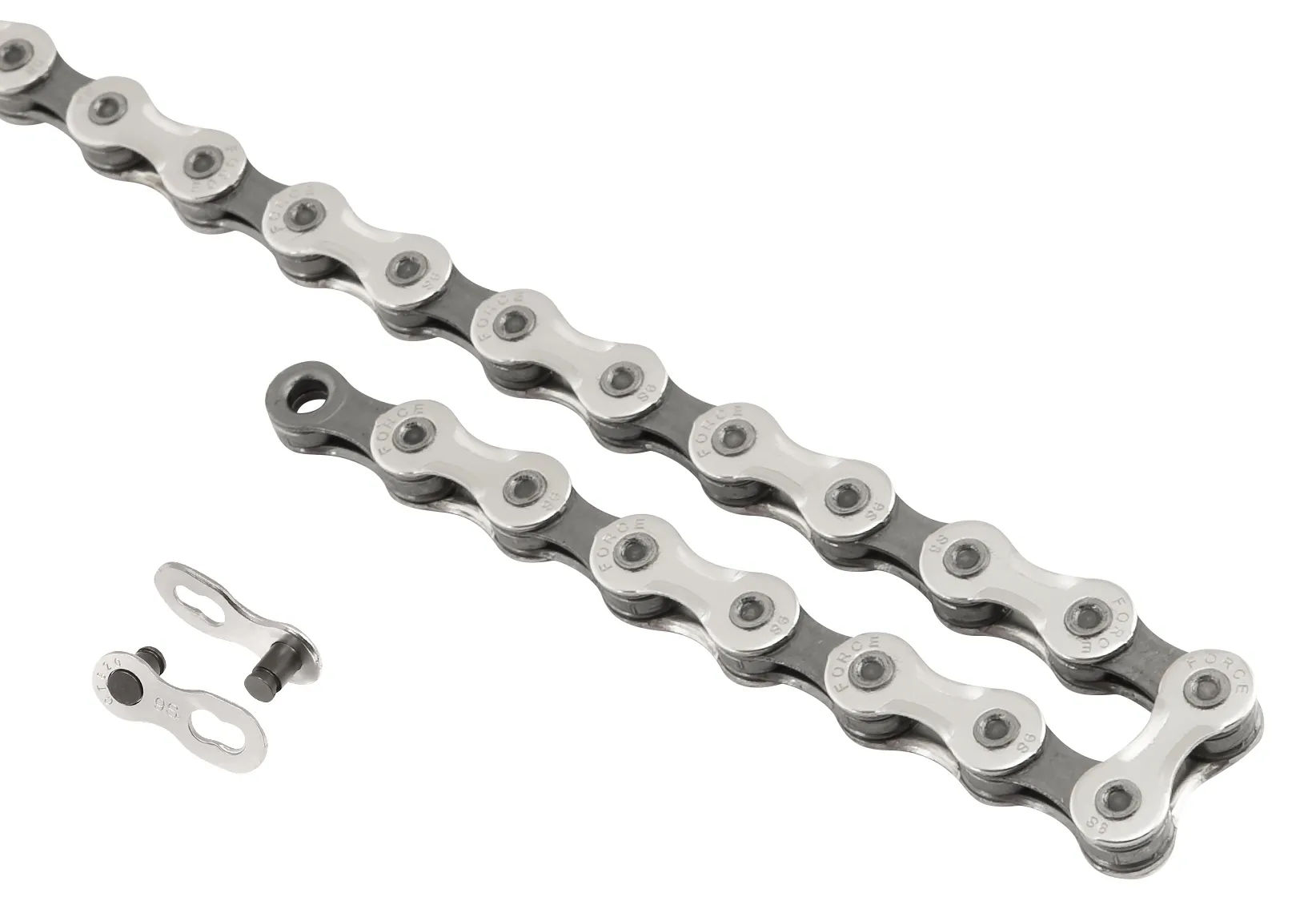 Force P9002 9 gíra 138 hlekkur - silver/dark silver