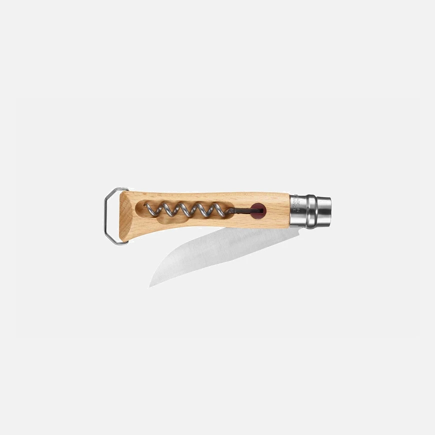Opinel N°10 Hnífur með upptakara og tappatogara - Image 3