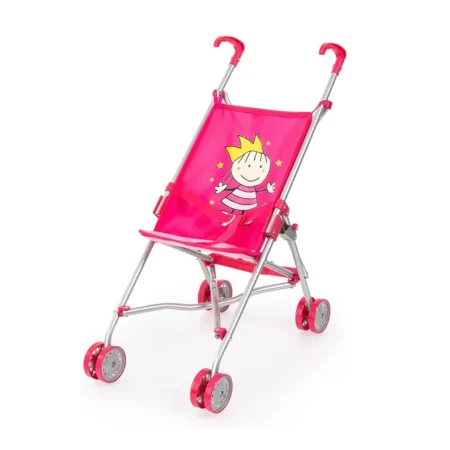 Dúkkukerra Buggy Bleik