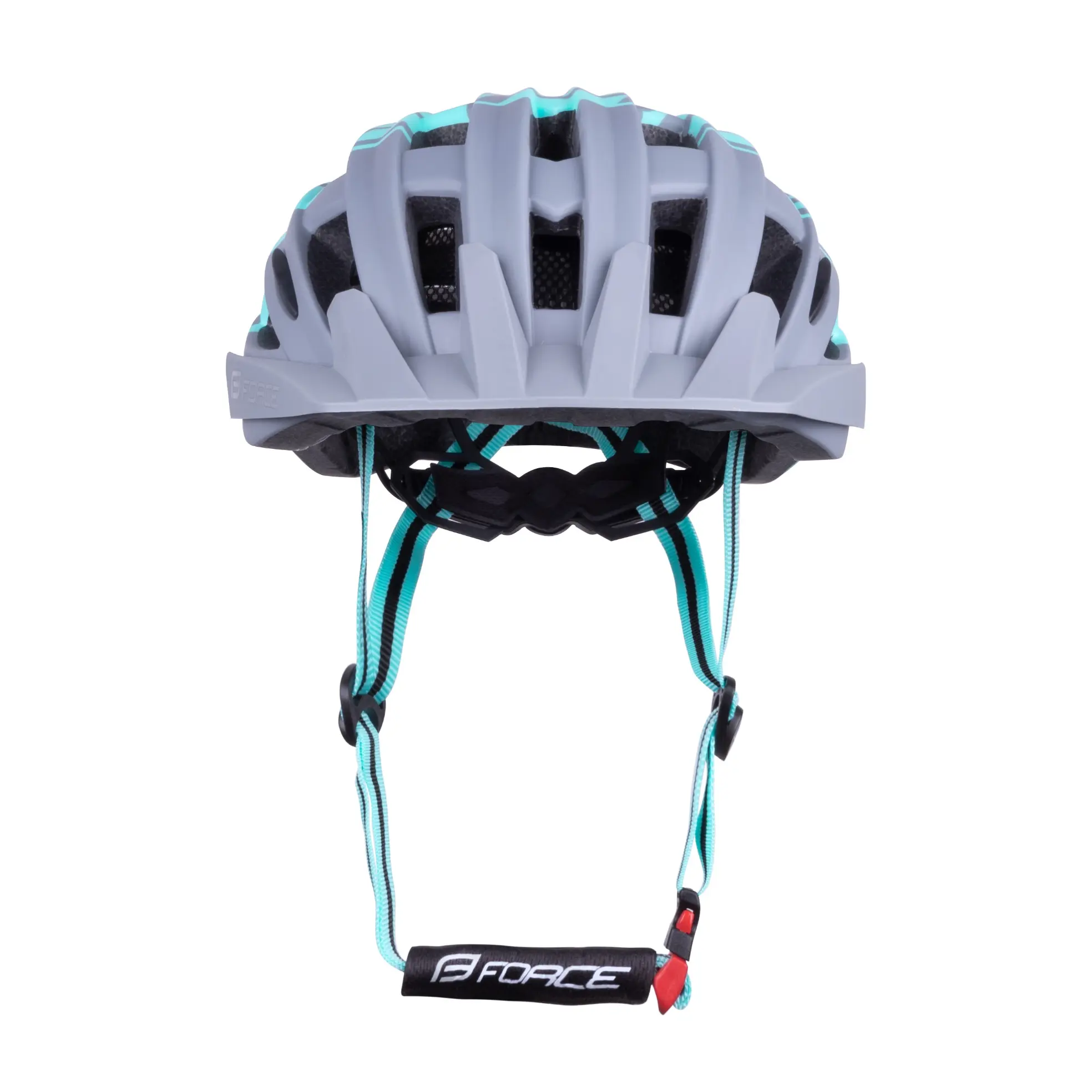 Force Corella MTB Hjálmur, Grey-turquoise - Image 5