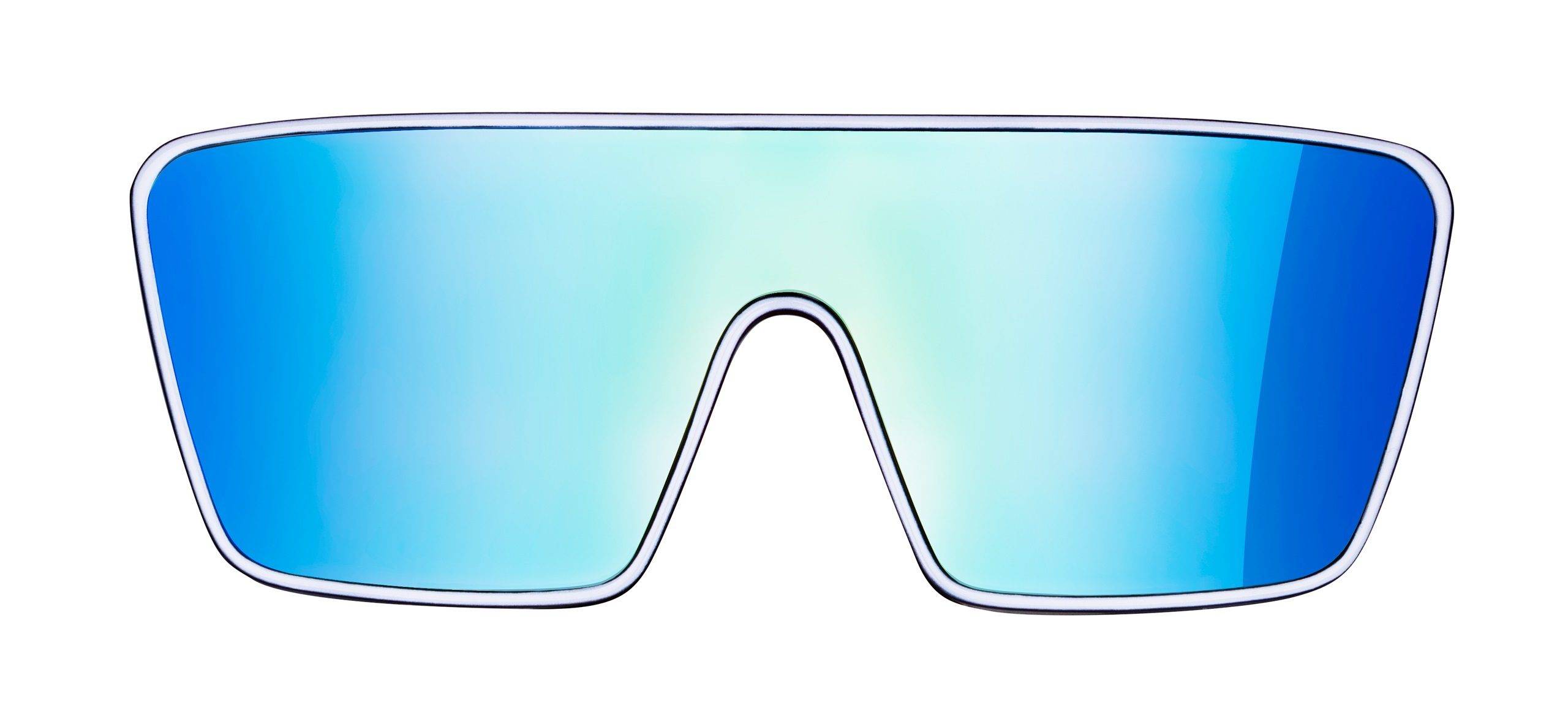 Force Scope Sólgleraugu - Svört/hvít/blá mirror lens - Image 3