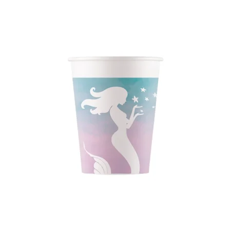 Pappaglös 8 stk. 200ml - Elegant Mermaid