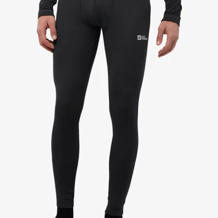 Jack Wolfskin Infinite Warm Herra Buxur Black