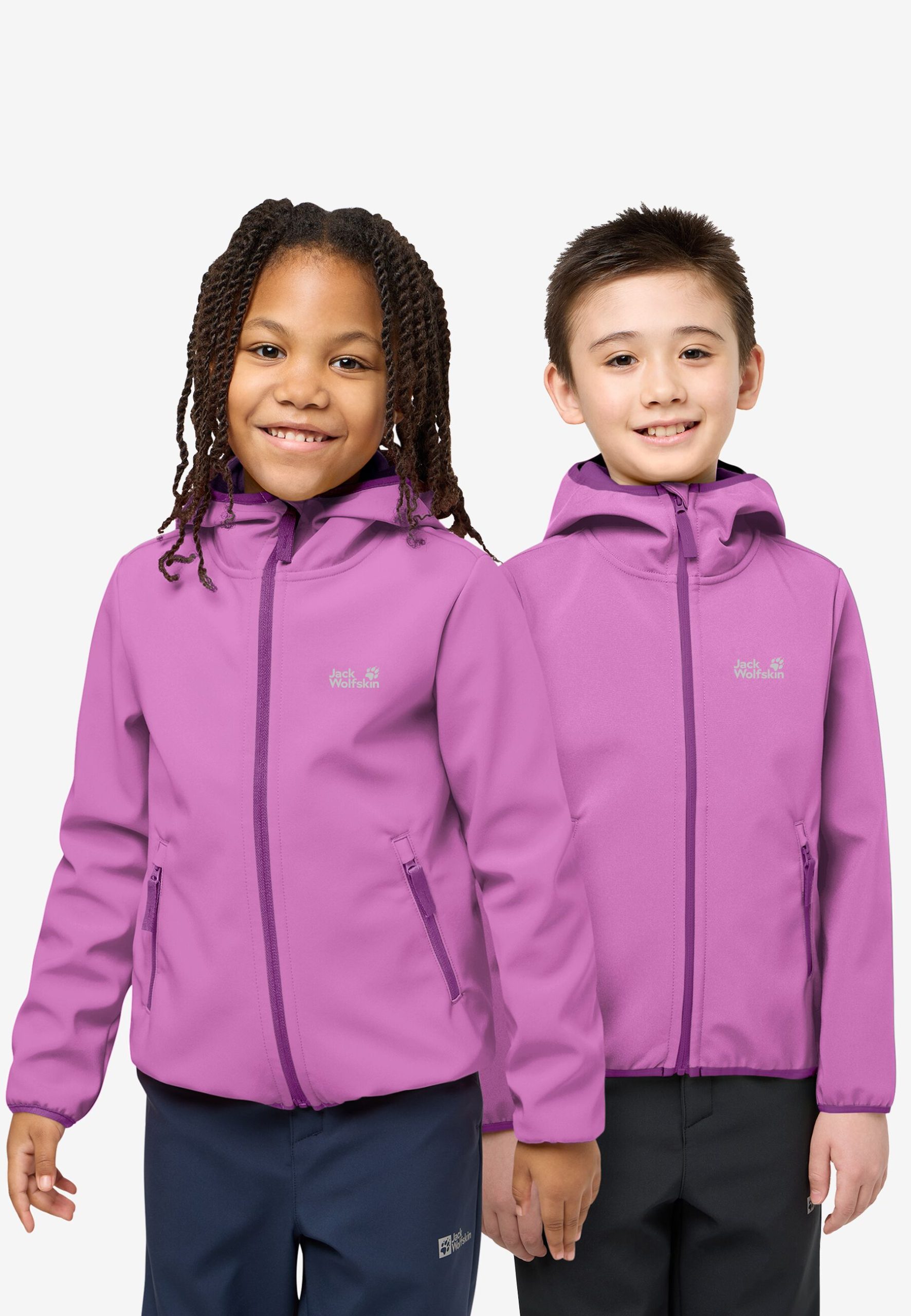 Jack Wolfskin Fourwinds Barna Jakki Foxglove