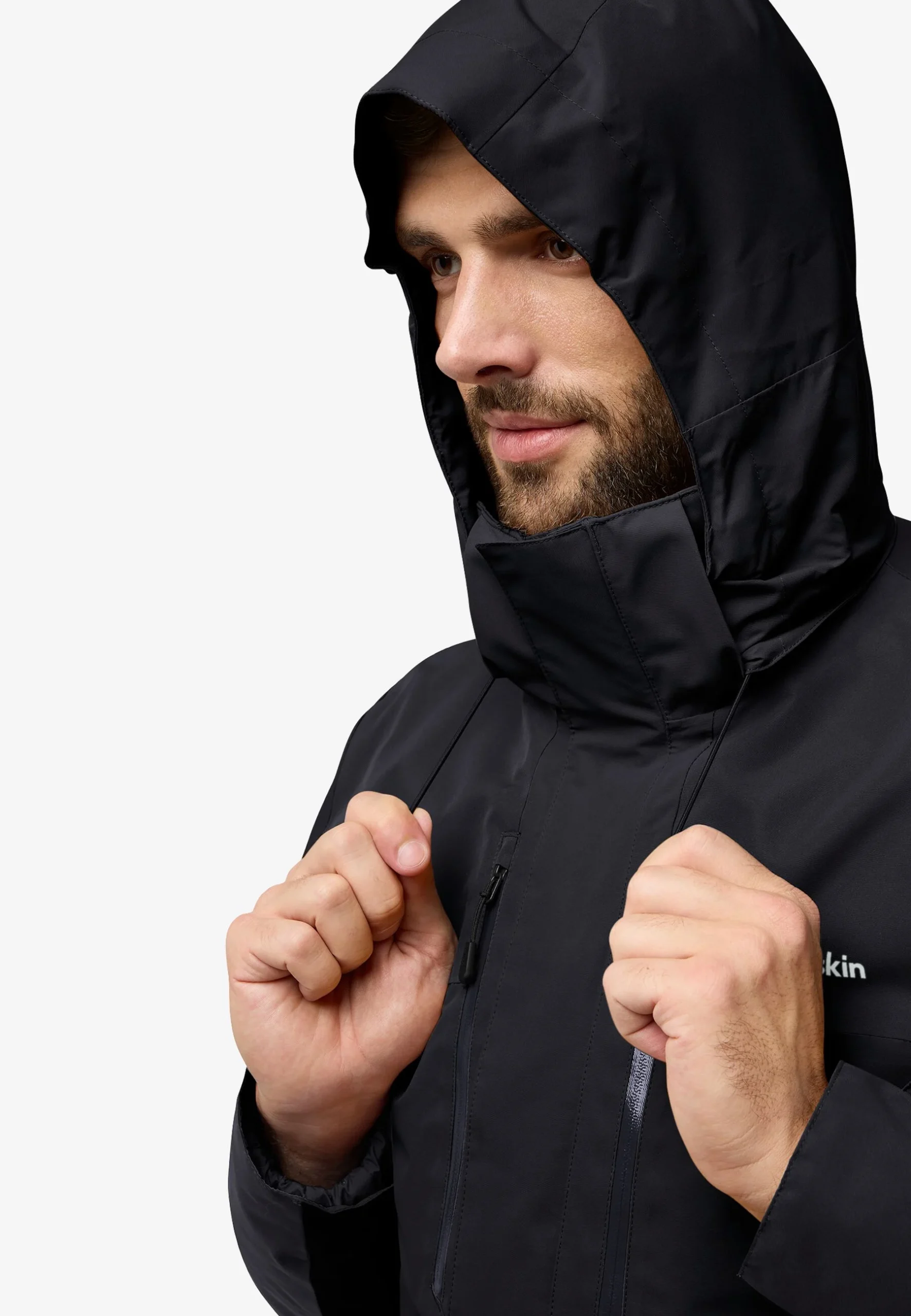 Jack Wolfskin Jasper 3in1 Herra Jakki Black - Image 3