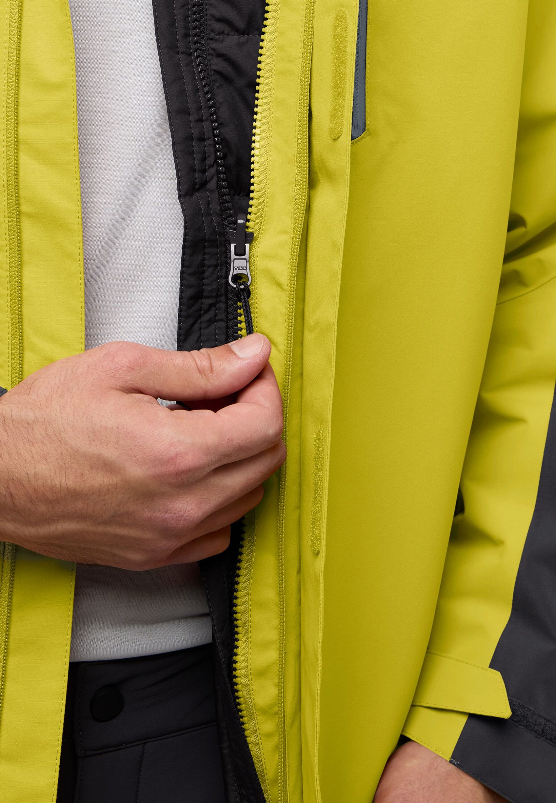 Jack Wolfskin Jasper 3in1 Herra Jakki Chartreuse - Image 6