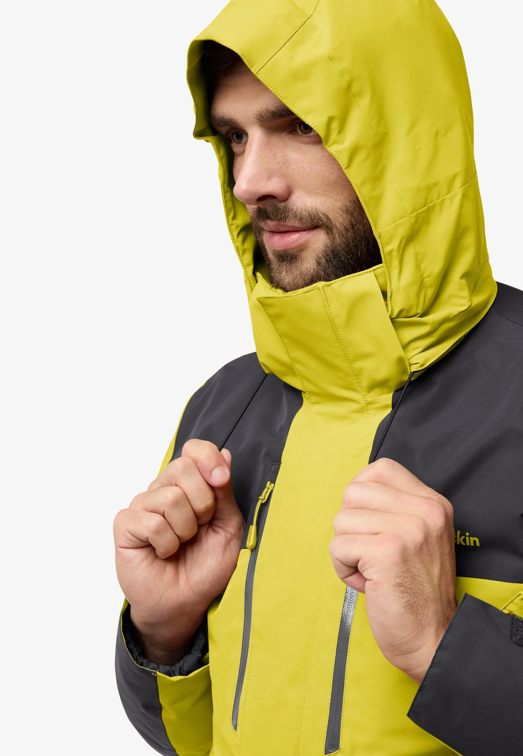 Jack Wolfskin Jasper 3in1 Herra Jakki Chartreuse - Image 8