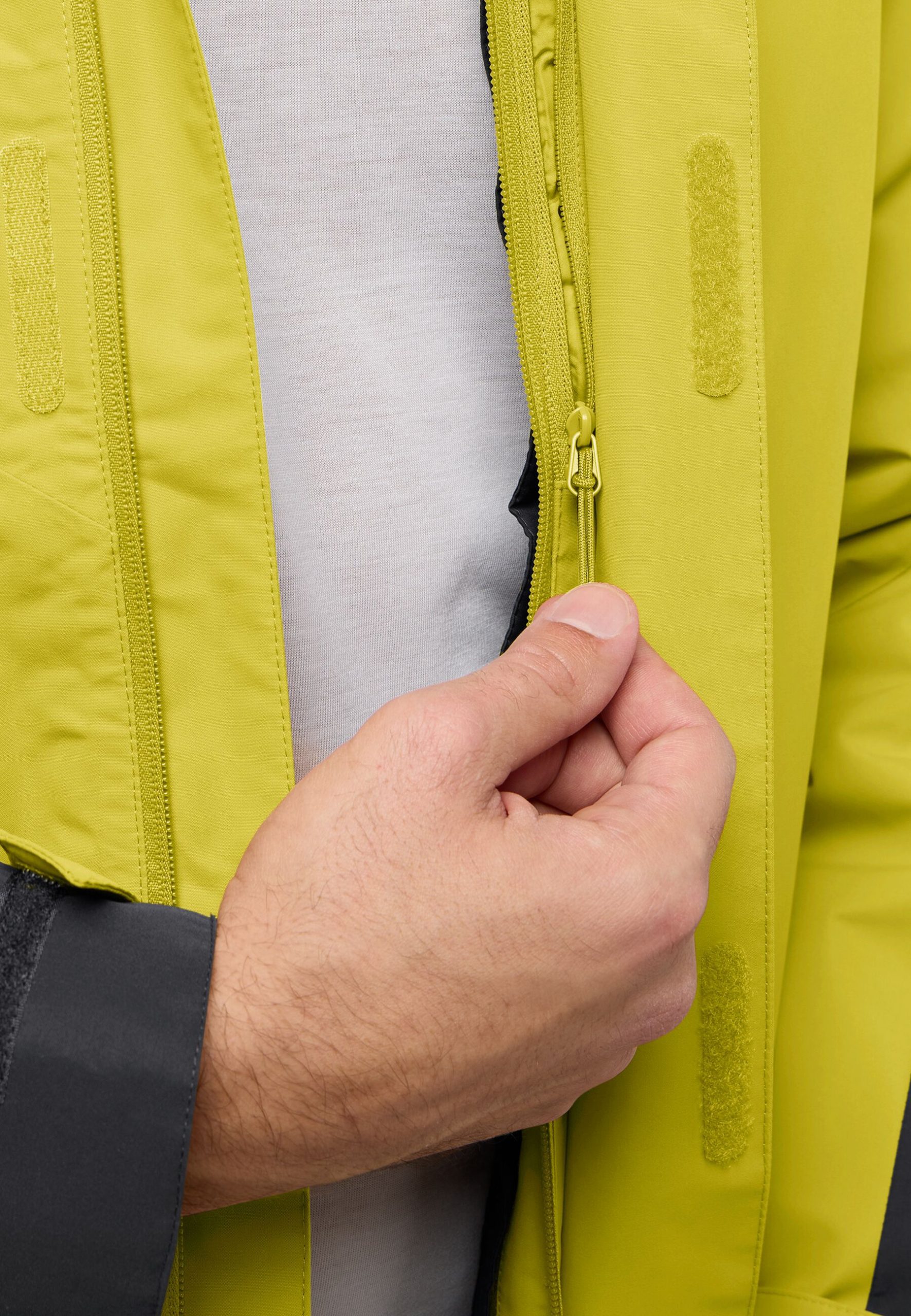 Jack Wolfskin Jasper 3in1 Herra Jakki Chartreuse - Image 10