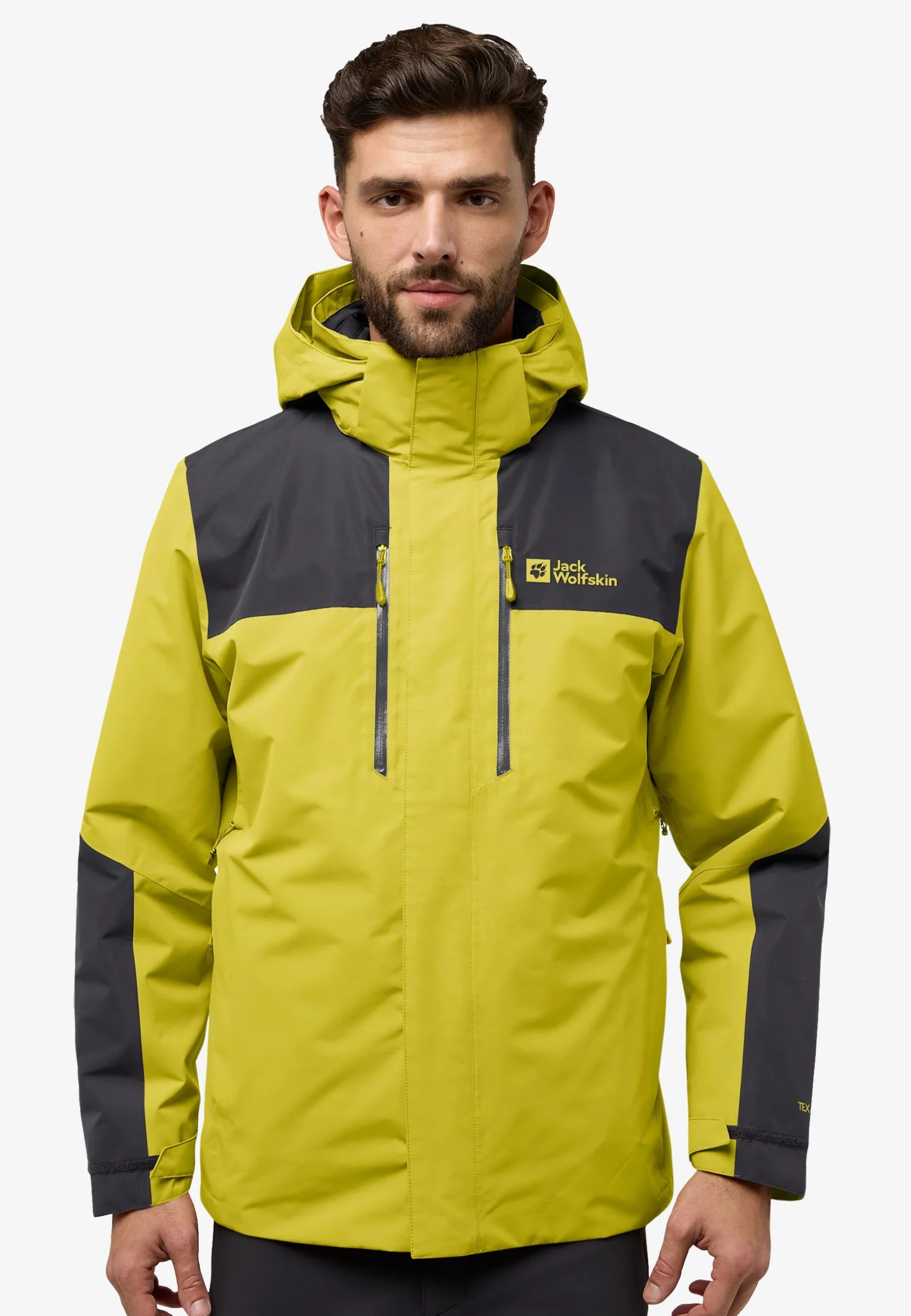 Jack Wolfskin Jasper 3in1 Herra Jakki Chartreuse - Image 15