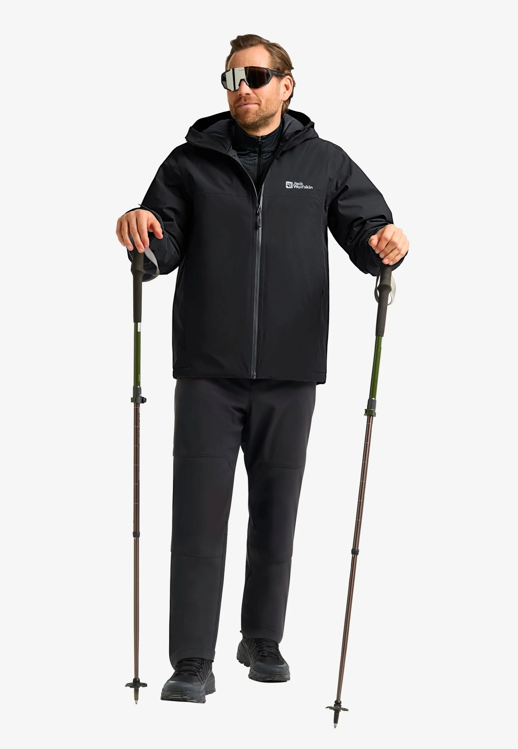 Jack Wolfskin Wispers Herrajakki Black - Image 3