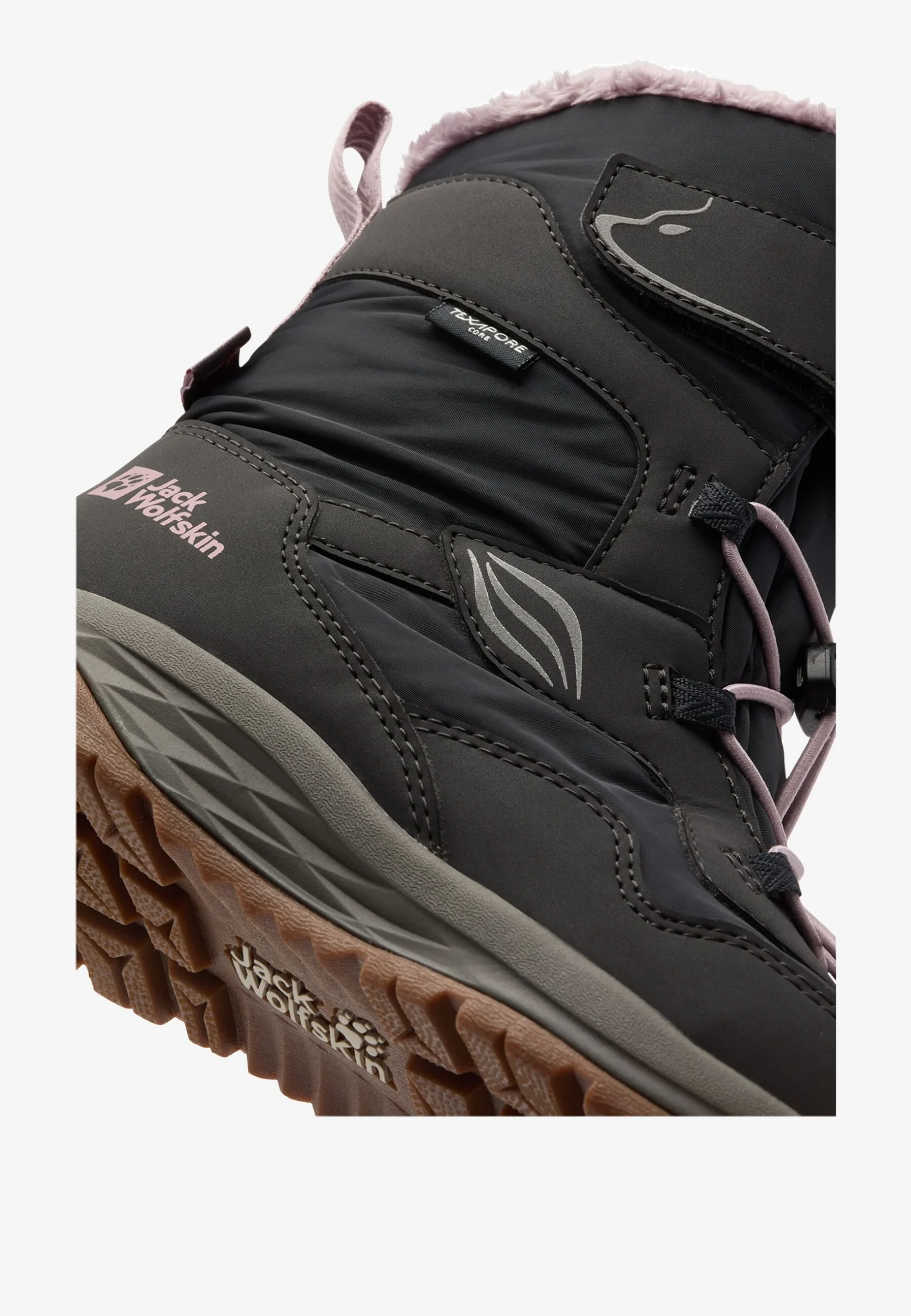 Jack Wolfskin Polar Bear-B Texapore High Barna Vetrarskór Phantom - Image 5
