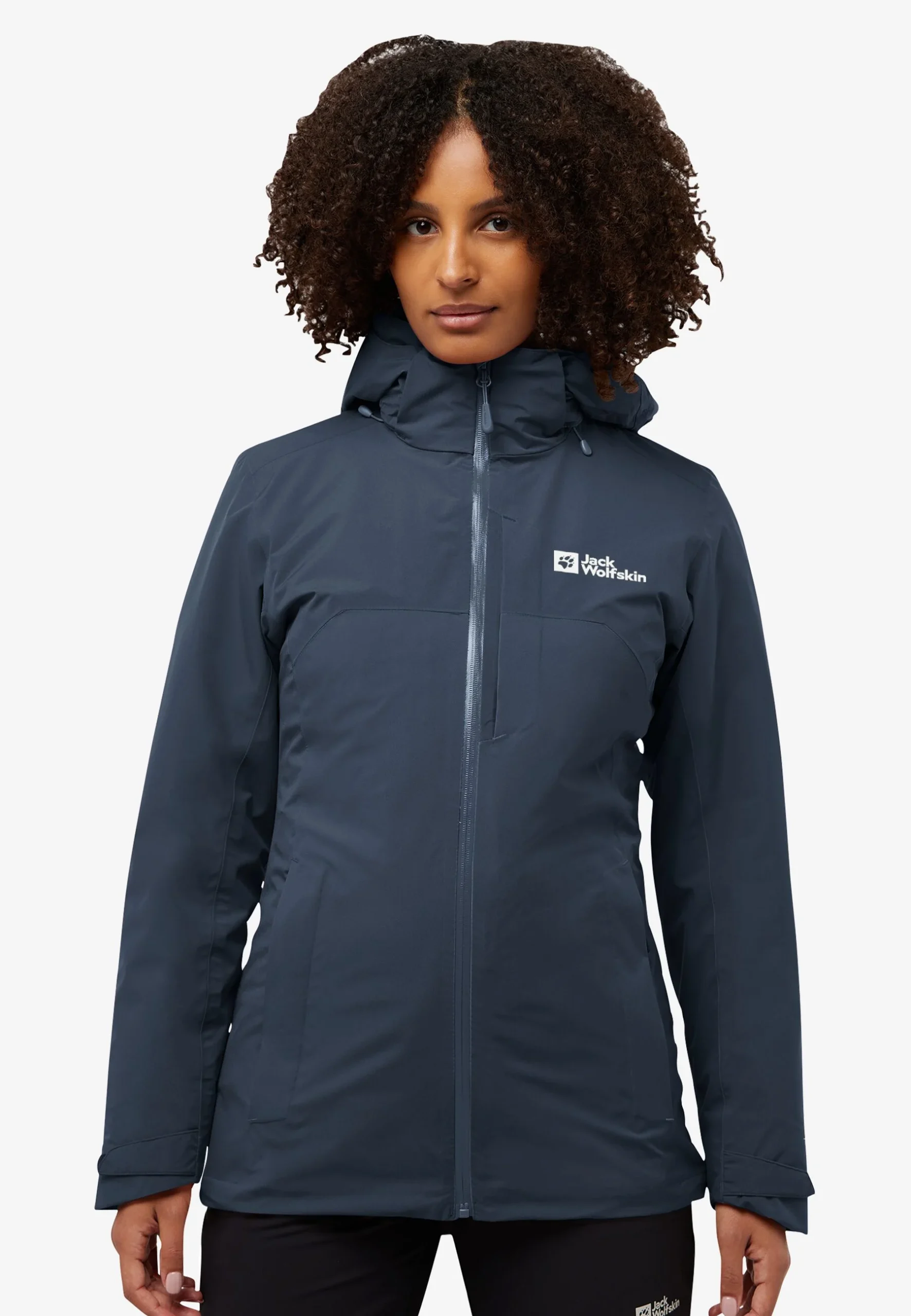 Jack Wolfskin Hunberg 3in1 Dömujakki Midnight Sky - Image 3