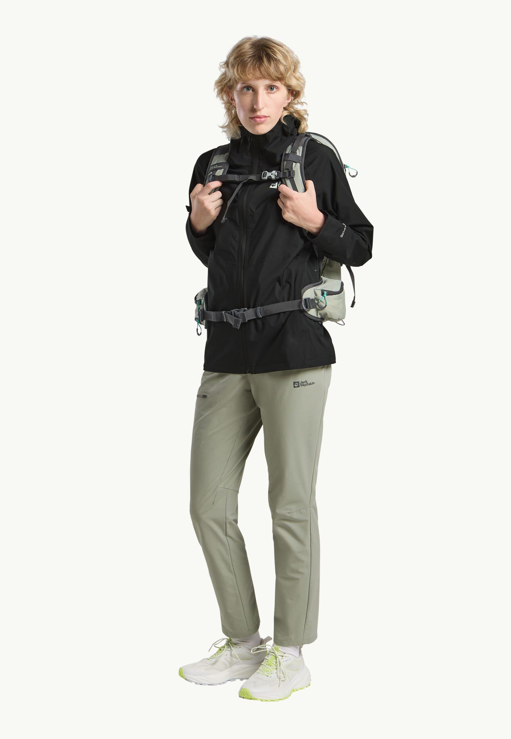 Jack Wolfskin Prelight 2.5L Dömu Jakki Black - Image 3