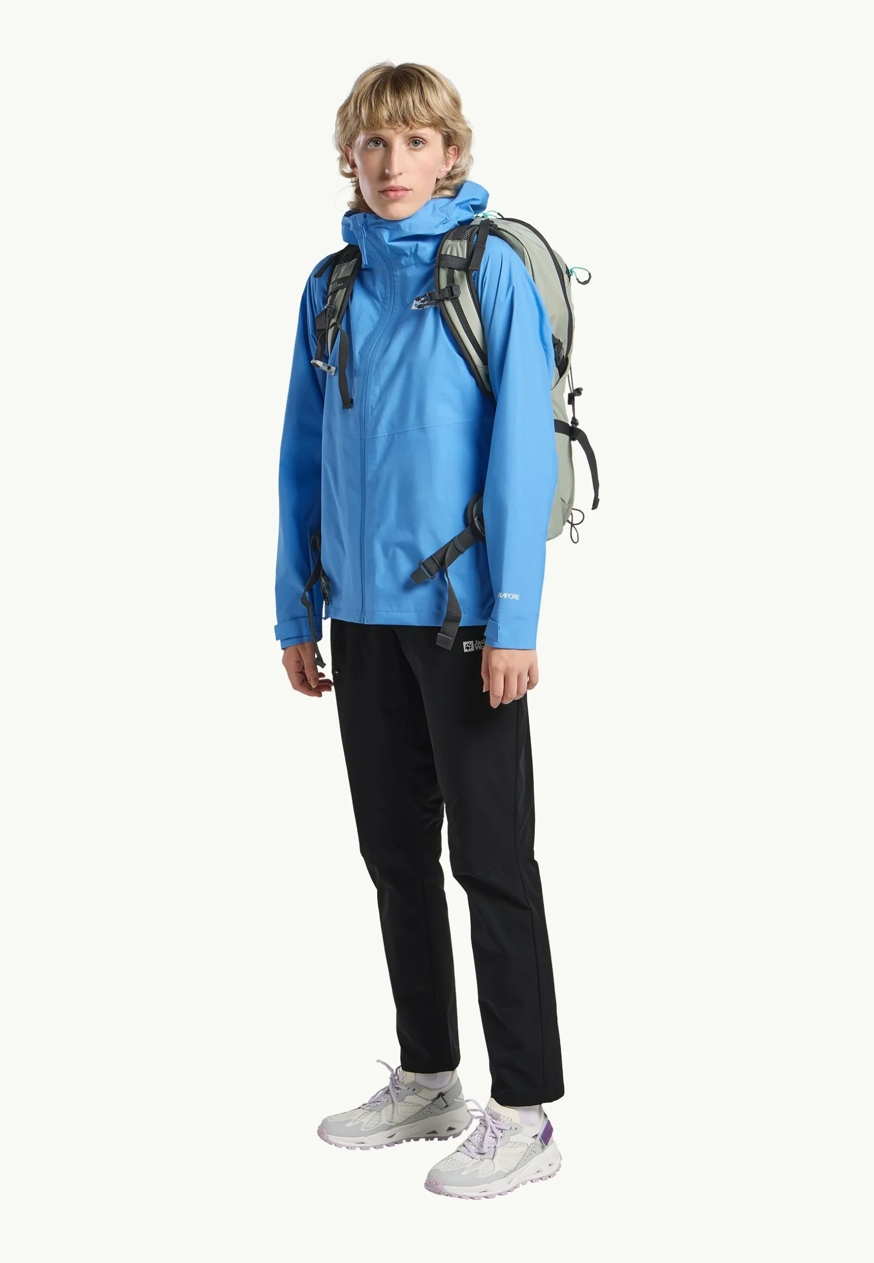 Jack Wolfskin Prelight 2.5L Dömu Jakki Mid Blue - Image 4
