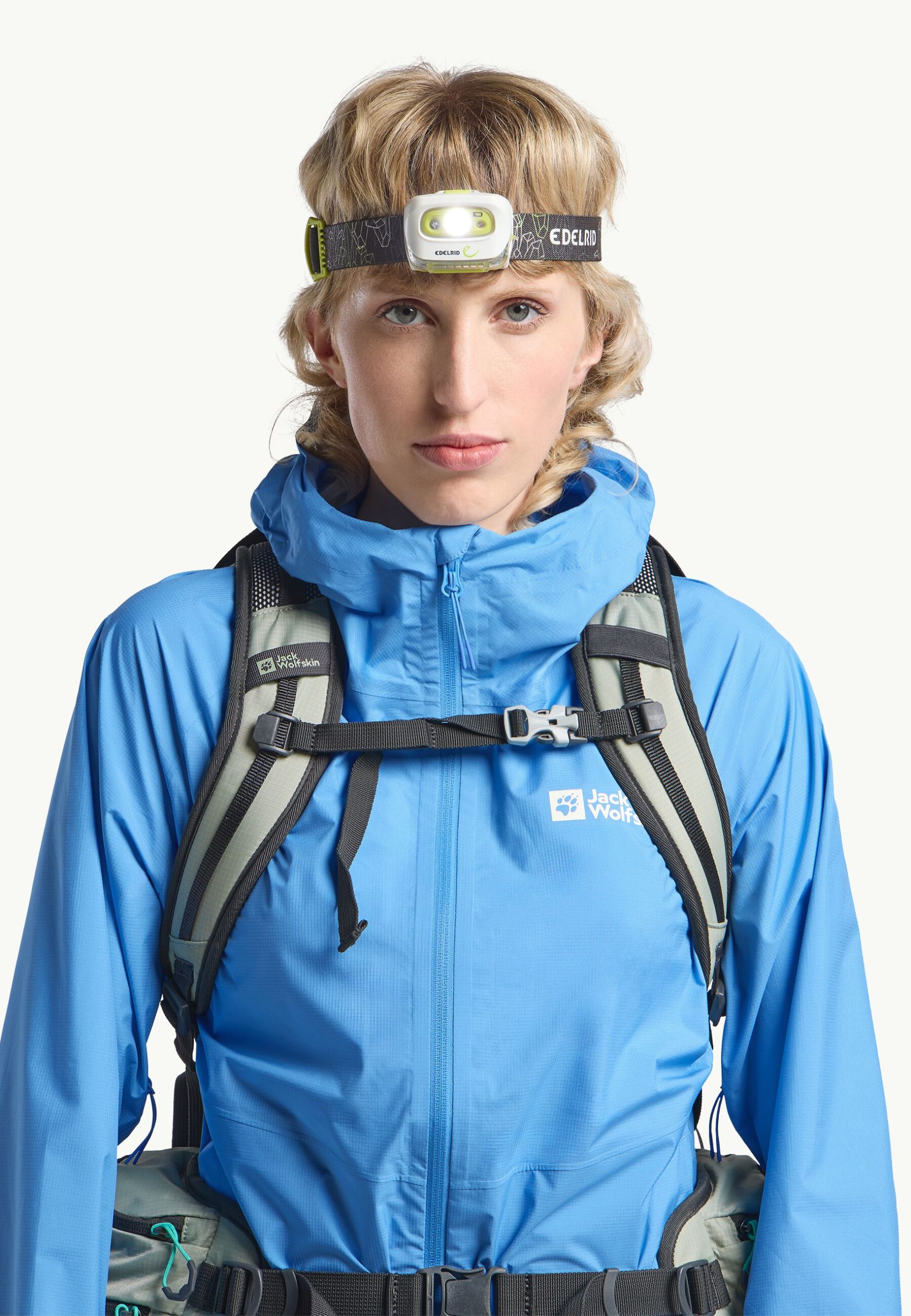 Jack Wolfskin Prelight 2.5L Dömu Jakki Mid Blue - Image 5