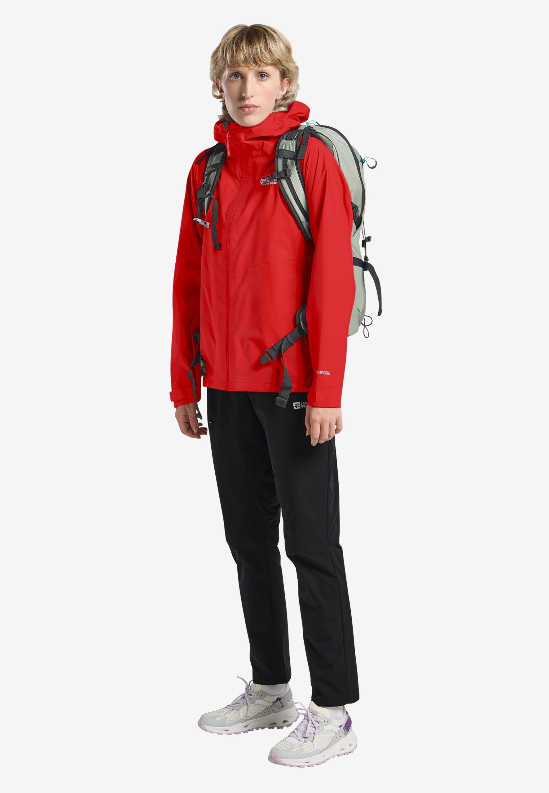 Jack Wolfskin Prelight 2.5L Dömu Jakki Siren Red - Image 3