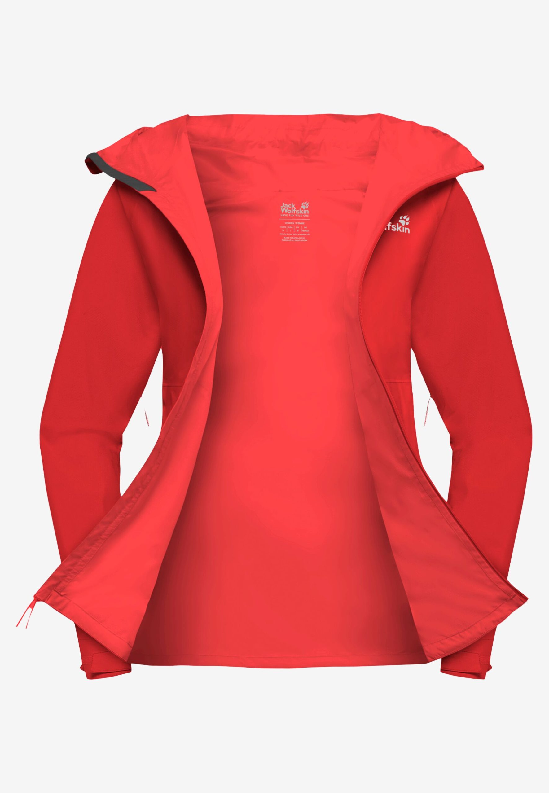 Jack Wolfskin Prelight 2.5L Dömu Jakki Siren Red - Image 8
