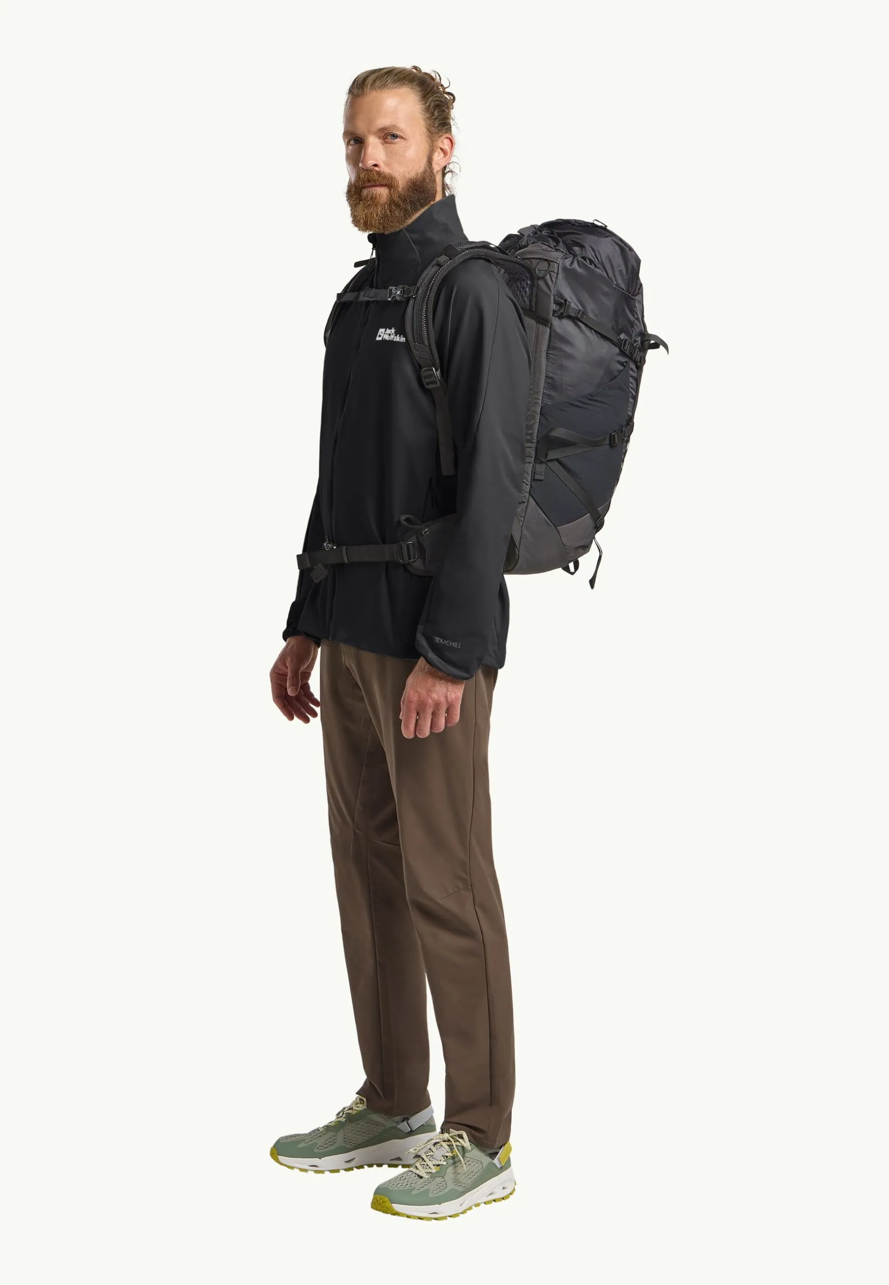 Jack Wolfskin Prelight Stride Herra Jakki Black - Image 3