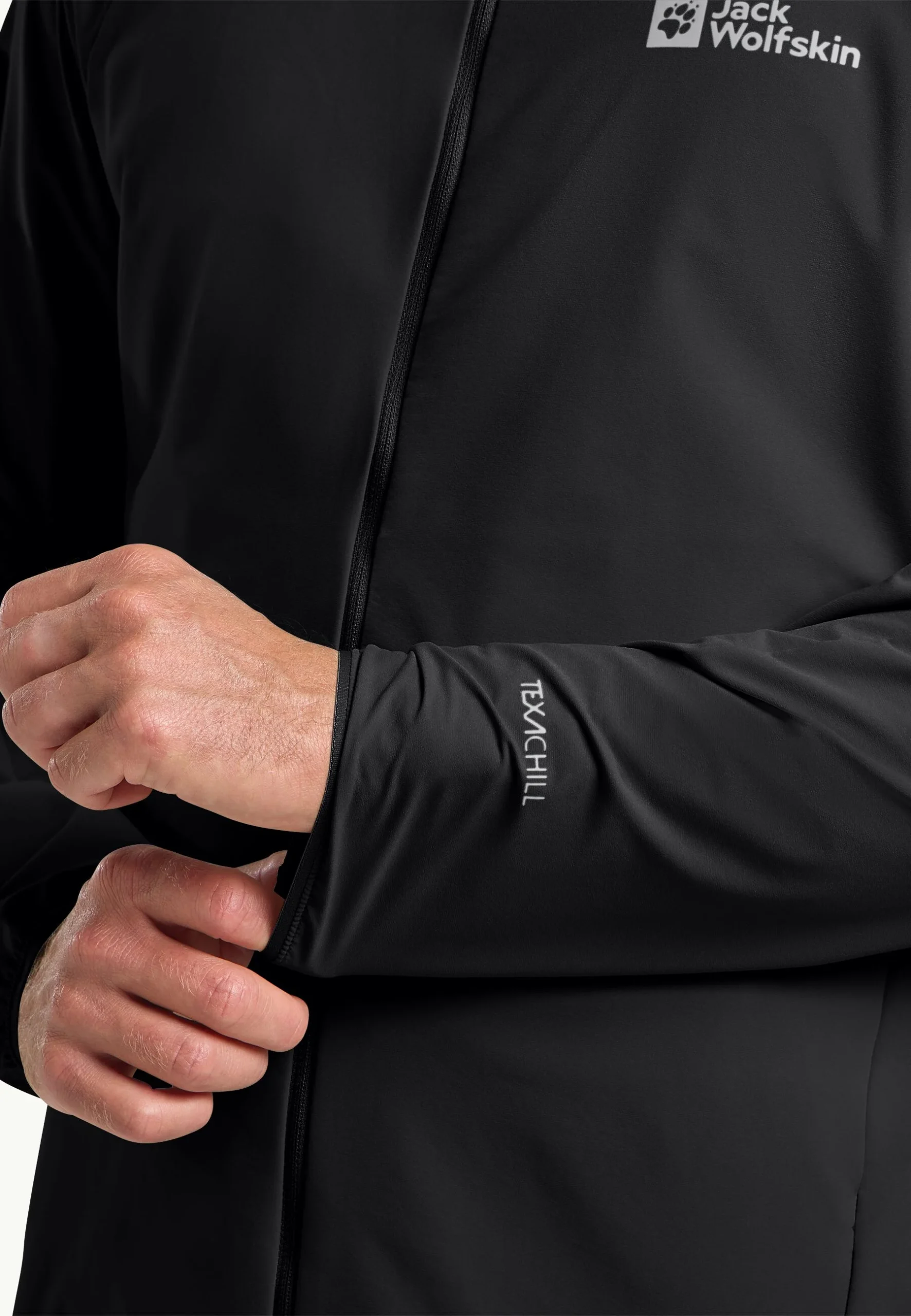 Jack Wolfskin Prelight Stride Herra Jakki Black - Image 5