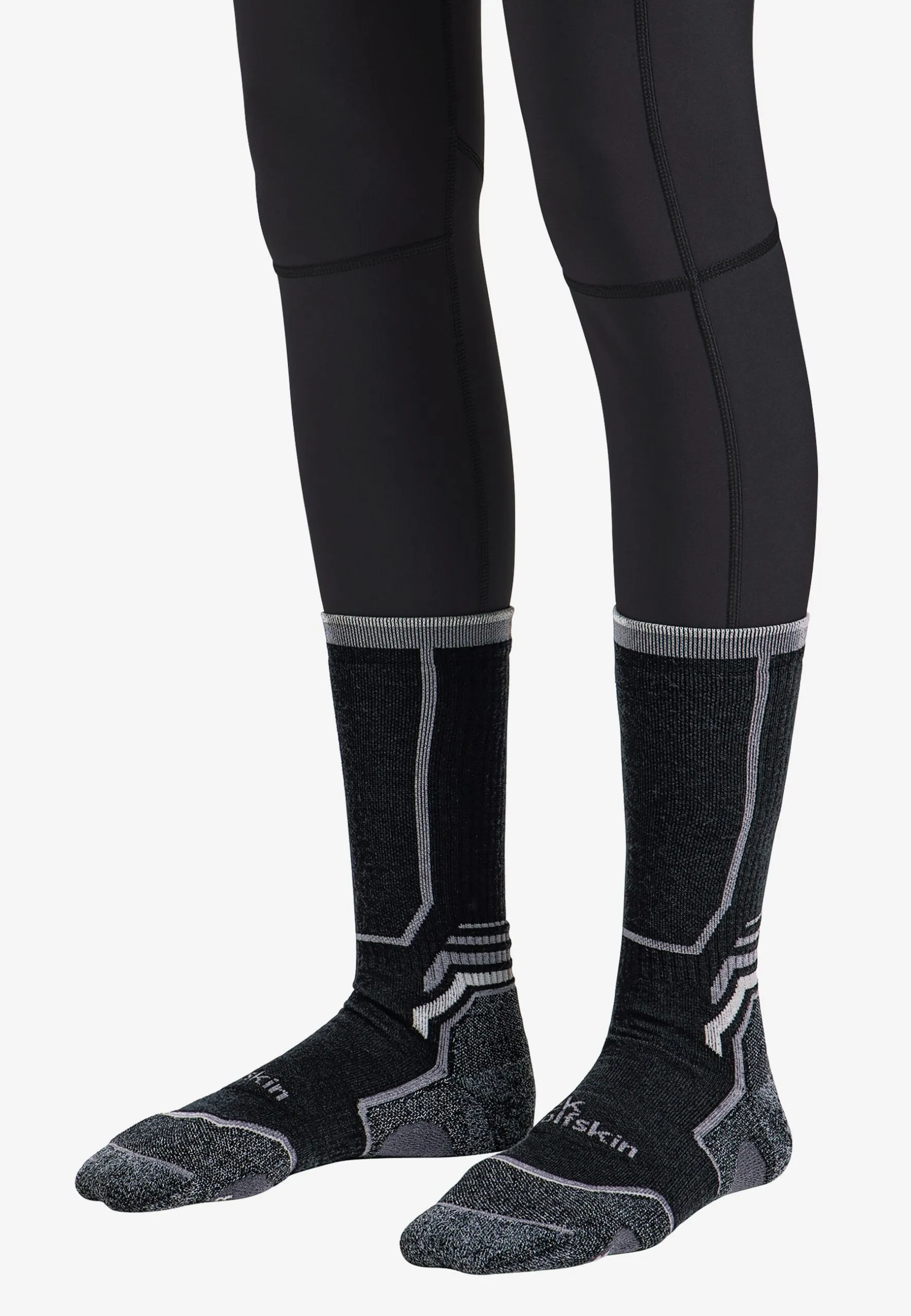 Jack Wolfskin Trek Merino Sokkar CL C Black - Image 2