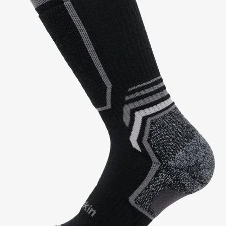 Jack Wolfskin Trek Merino Sokkar CL C Black