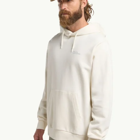 Jack Wolfskin Essential Herra Hettupeysa Cotton White