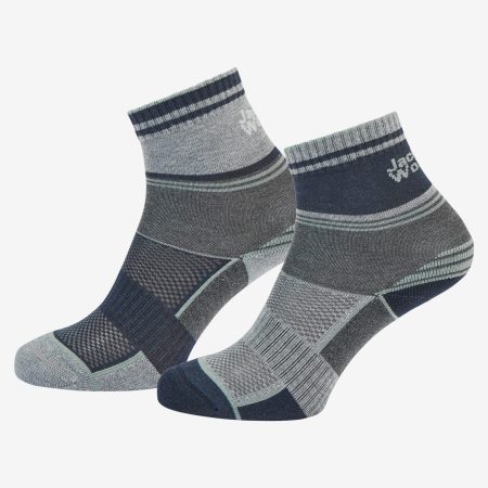 Jack Wolfskin Krakka Göngusokkar Dark Grey/Light Grey