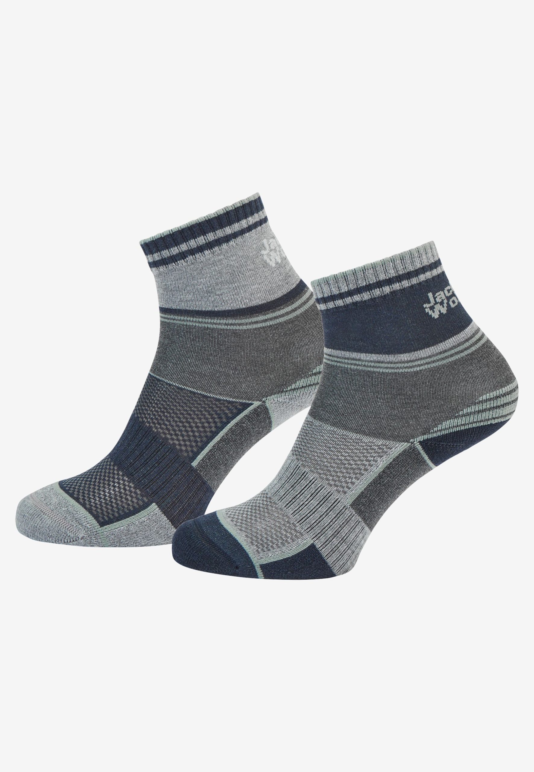Jack Wolfskin Krakka Göngusokkar Dark Grey/Light Grey